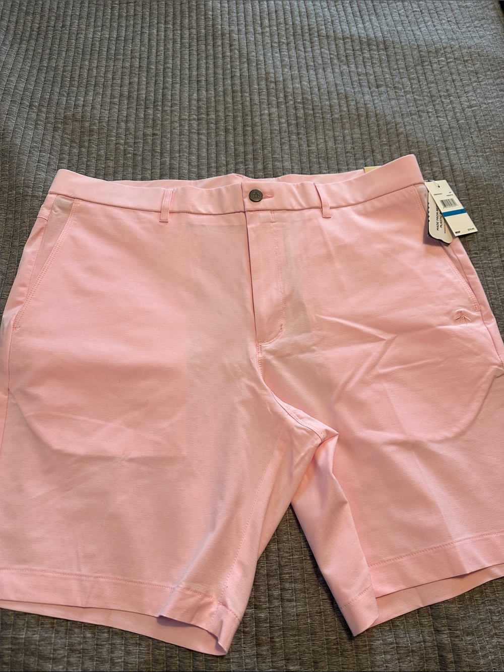 Original Penguin Light Pink Flat Front Men's Shorts